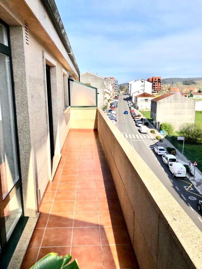 Ferienwohnung Piso Bonito Con Vistas Negreira Exterior foto